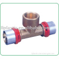 LL350013 brass fitting female tee
